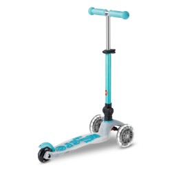 Patinete Mini Deluxe Plegable Orion Led - Azul