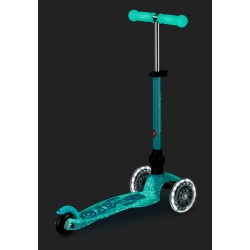 Patinete Mini Deluxe Plegable Orion Led - Azul
