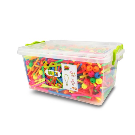 MELI Stik - Travel Box - 1200 piezas NEON