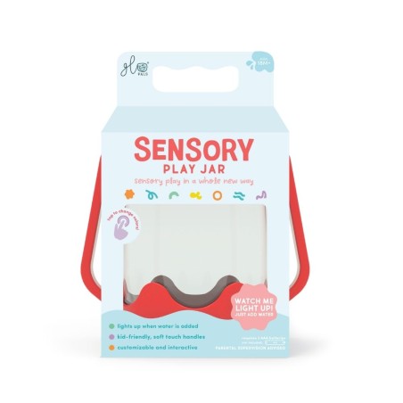 GloPals Jarra roja - Coral Sensory Jar