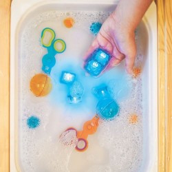 GloPals Set cubos luz  - Cookie Monster