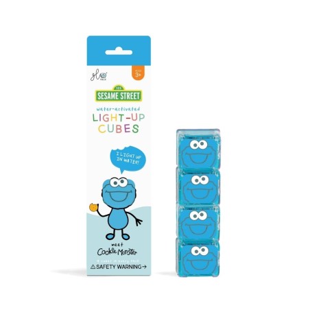 GloPals Set cubos luz  - Cookie Monster