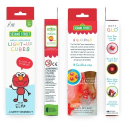 GloPals Set cubos luz  - Elmo