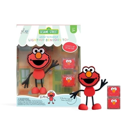 GloPals Set personaje + 2 cubos luz - Elmo