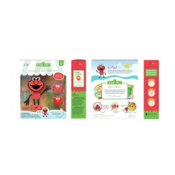 GloPals Set personaje + 2 cubos luz - Elmo