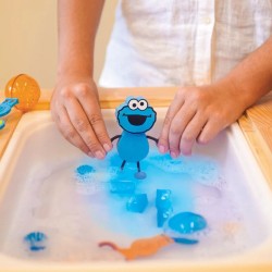 GloPals Set personaje + 2 cubos luz - Cookie Monster