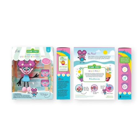 GloPals Set personaje + 2 cubos luz - Abby Cadabby