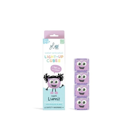GloPals Set cubos luz - Lumi lila