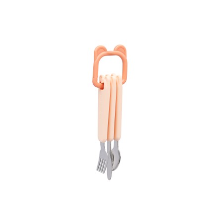 Set de cubiertos con asa - Tangerine