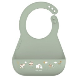 Babero silicona Mio pequeña granja