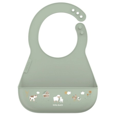 Babero silicona Mio pequeña granja