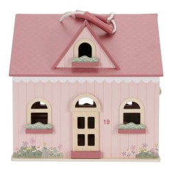 Casa de muñecas madera portable FSC – Little Dutch