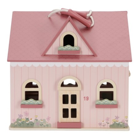 Casa de muñecas madera portable FSC – Little Dutch