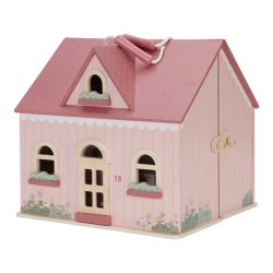 Casa de muñecas madera portable FSC – Little Dutch