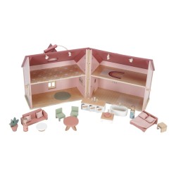 Casa de muñecas madera portable FSC – Little Dutch