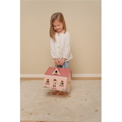 Casa de muñecas madera portable FSC – Little Dutch