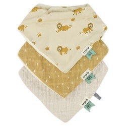 Pack 3 baberos bandana - Fierce Fox
