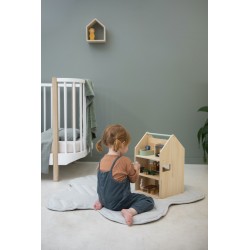 Casita de madera con accesorios