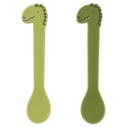 Pack 2 cucharas silicona - Mr. Dino