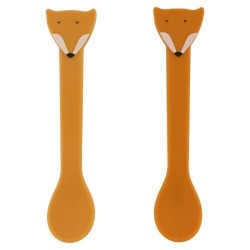Pack 2 cucharas silicona - Mr. Fox