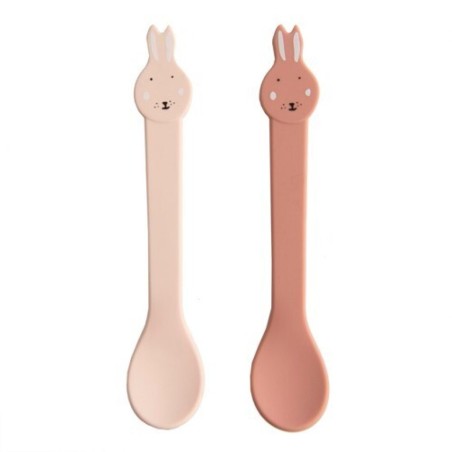 Pack 2 cucharas silicona - Mrs. Rabbit