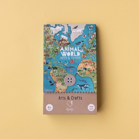 Animal World - Poster & Stickers