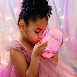 GloPals Jarra rosa- Bubblegum Sensory Jar