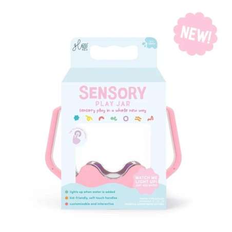 GloPals Jarra rosa- Bubblegum Sensory Jar