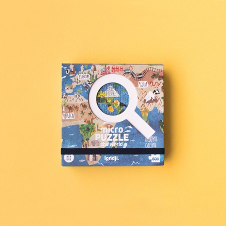 Micropuzzle 600pcs - Discover the World