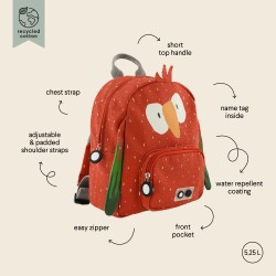 Mochila pequeña - Mr. Parrot