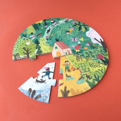 Puzzle - A home for nature - 4 x 10 piezas