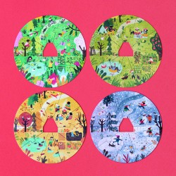 Puzzle - A home for nature - 4 x 10 piezas