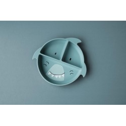 Plato de silicona con ventosa - Mr. Shark
