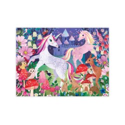 Puzzle casero - El castillo de los unicornios - 24 piezas