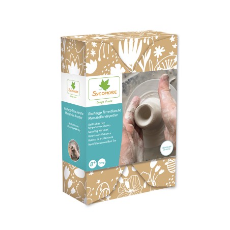 Lovely Box - Recarga - Taller de cerámica - Tierra blanca