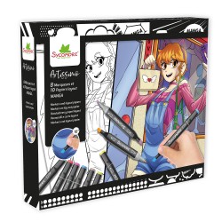 Manga - L Layout y marcadores - Manga Girl