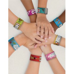 Pulsera identificativa cocodrilo - Infoband
