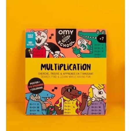 Poster XL Multiplications School - Omy