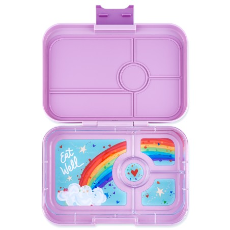 Caja almuerzo Seville Purple + Rainbow - Yumbox