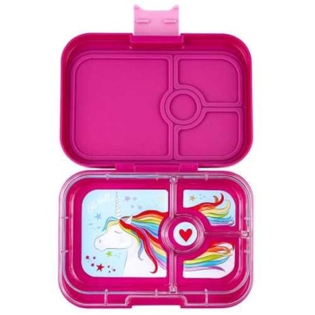 Caja almuerzo Malibú Purple + Unicornio - Yumbox