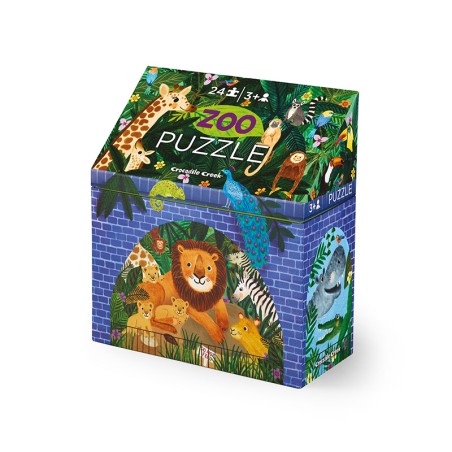 Puzzle casero - El zoológico - 24 piezas