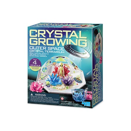 Crece Cristales Espacio