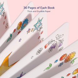 Cuaderno creativo del pequeño diseñador - Baile de princesas