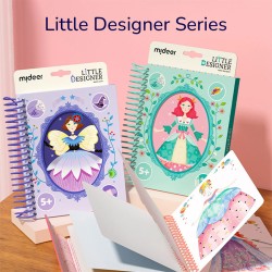 Cuaderno creativo del pequeño diseñador - Baile de princesas