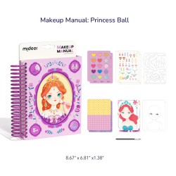 Cuaderno creativo de la pequeña maquillista – Princesas en el baile