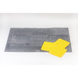 Alfombra para armar puzles de 500 a 2000 piezas