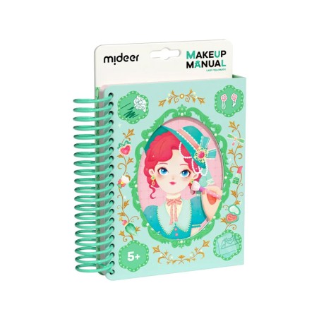 Set manualidades - Manual de maquillaje - Fiesta de té de damas