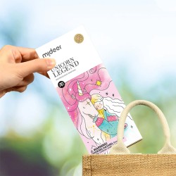 Libro para colorear acuarelable - Unicornio