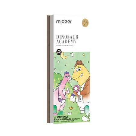 Libro para colorear acuarelable - Dinosaurios
