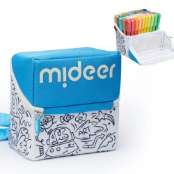 Rotuladores acrílicos con punta pincel en estuche blando (60 colores)
